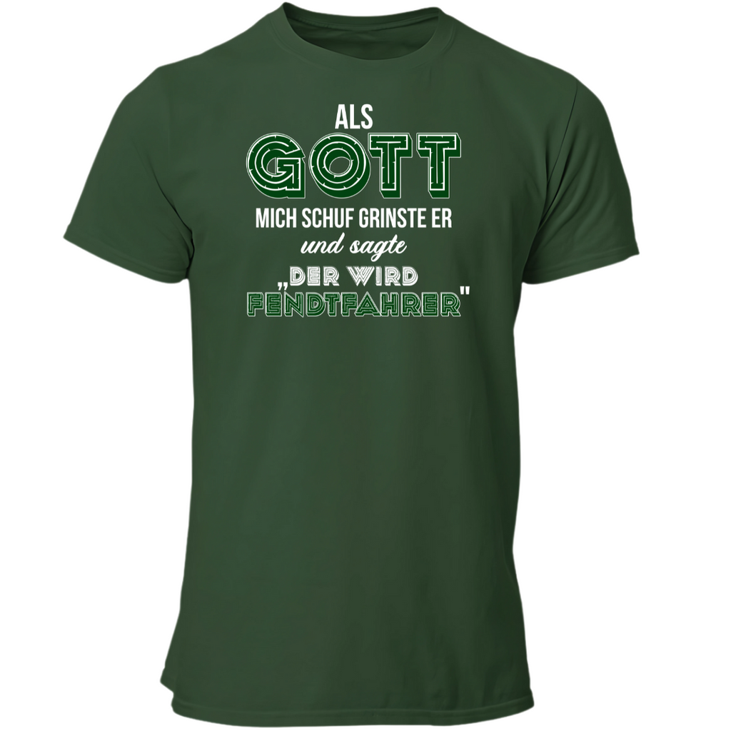 Als Gott mich Schuf...Fendtfahrer | Premium T Shirt
