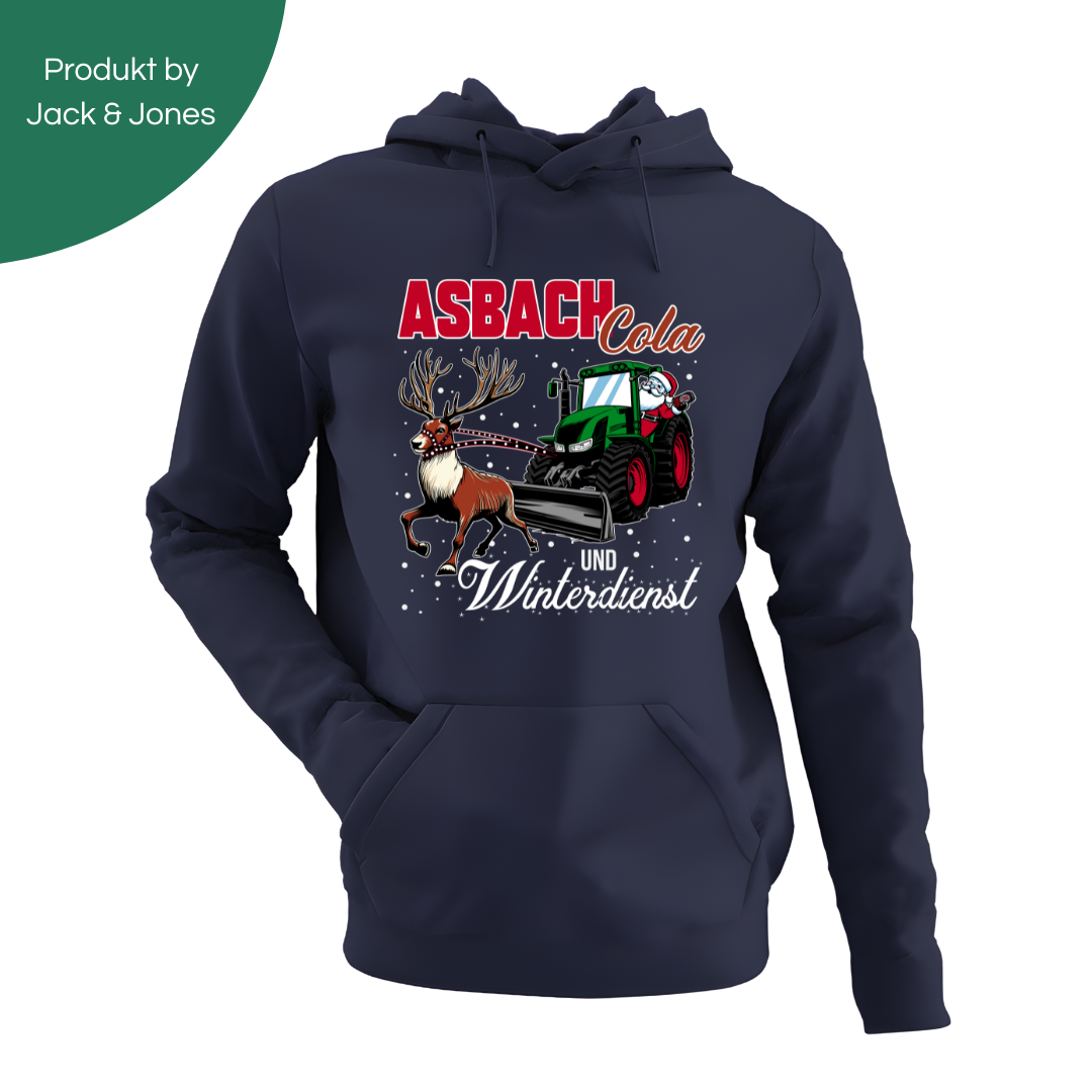 Asbach Cola und Winterdienst | Jack & Jones Hoodie