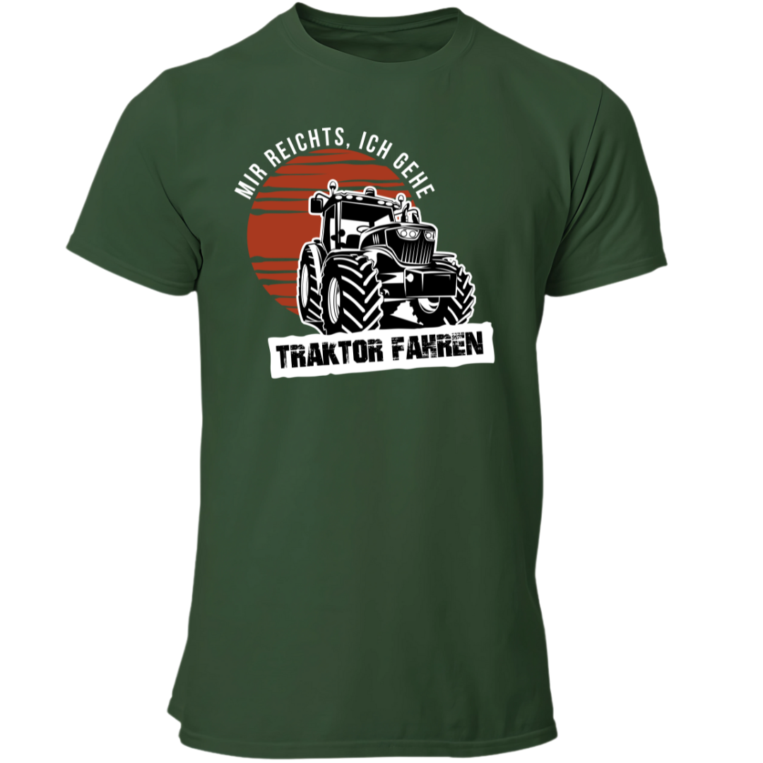 *NEU* Mir reichts Ich gehe Traktor fahren Premium - T-Shirt