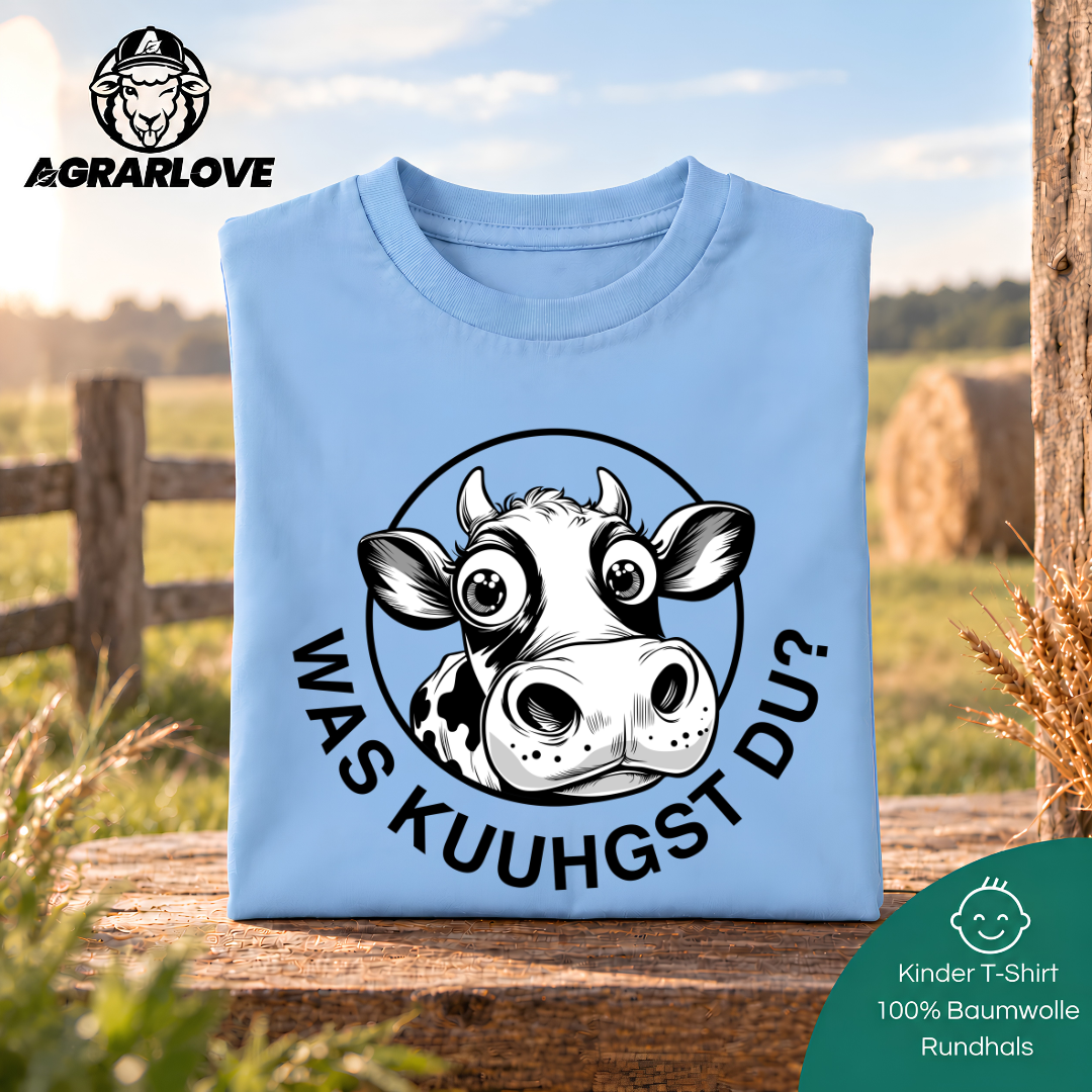 Was Kuuhgst Du | T Shirt Kinder