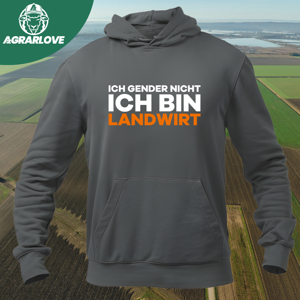Ich Gender nicht Ich bin Landwirt | Premium Hoodie