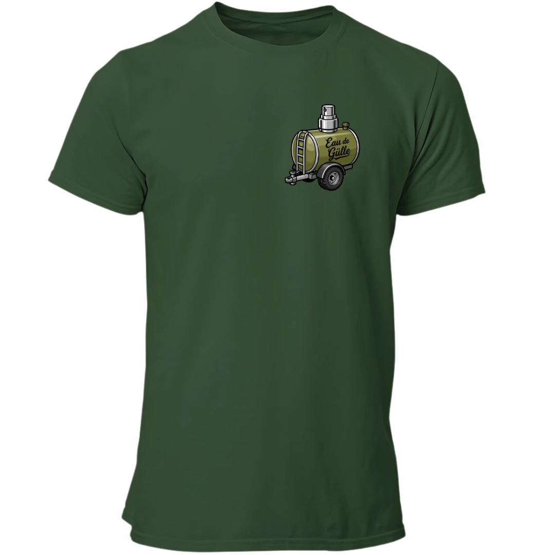 Eau de Gülle Brustdruck | Premium T Shirt