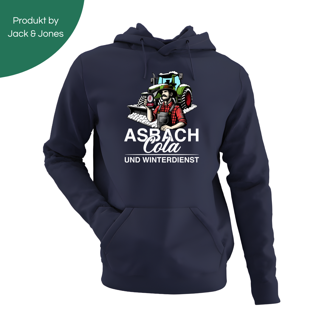 Asbach Cola und Winterdienst Rote Felgen Edition | Jack & Jones Hoodie