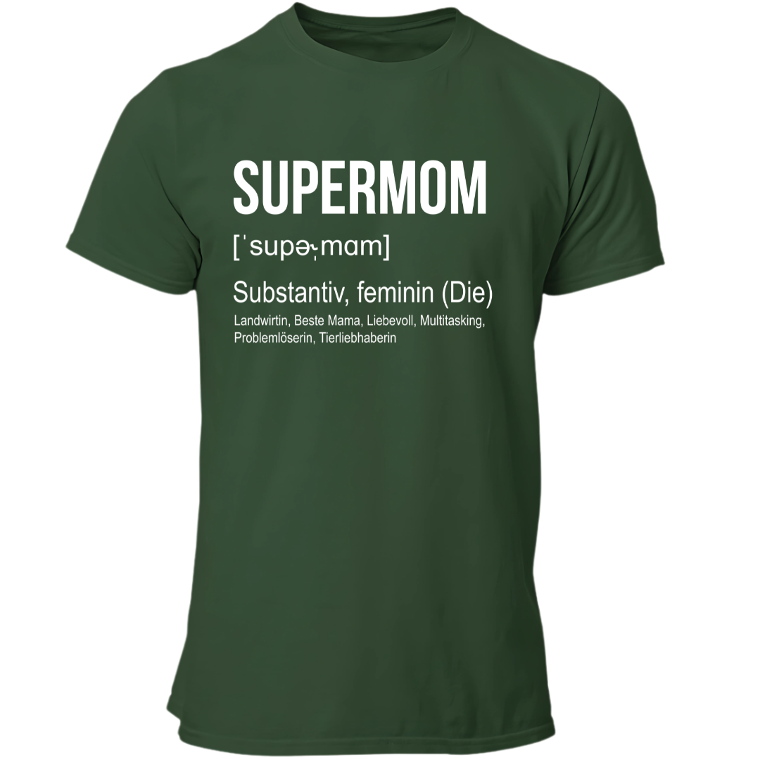 Supermom Definition | Premium T Shirt