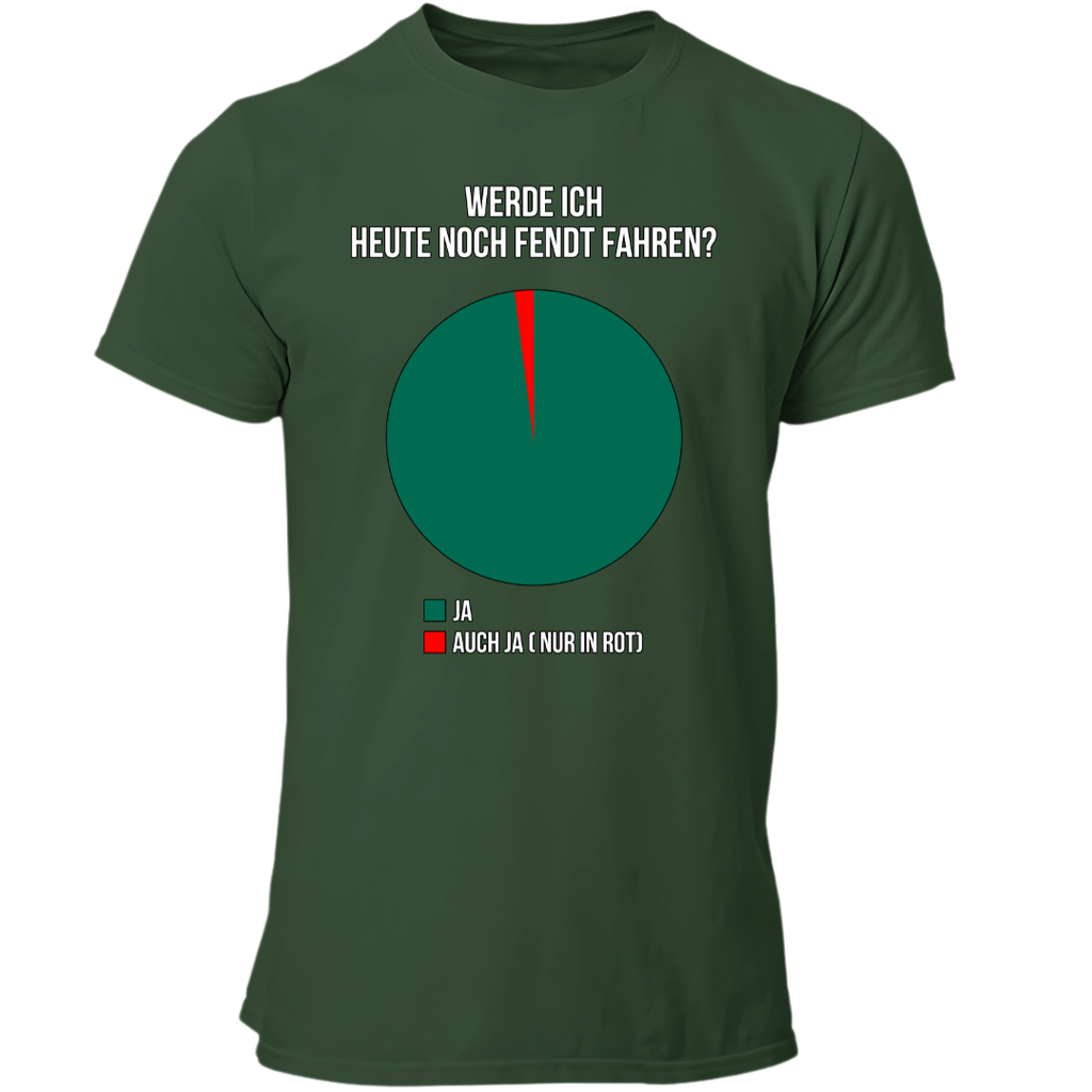 Werde ich heute noch Fendt fahren | Premium T Shirt