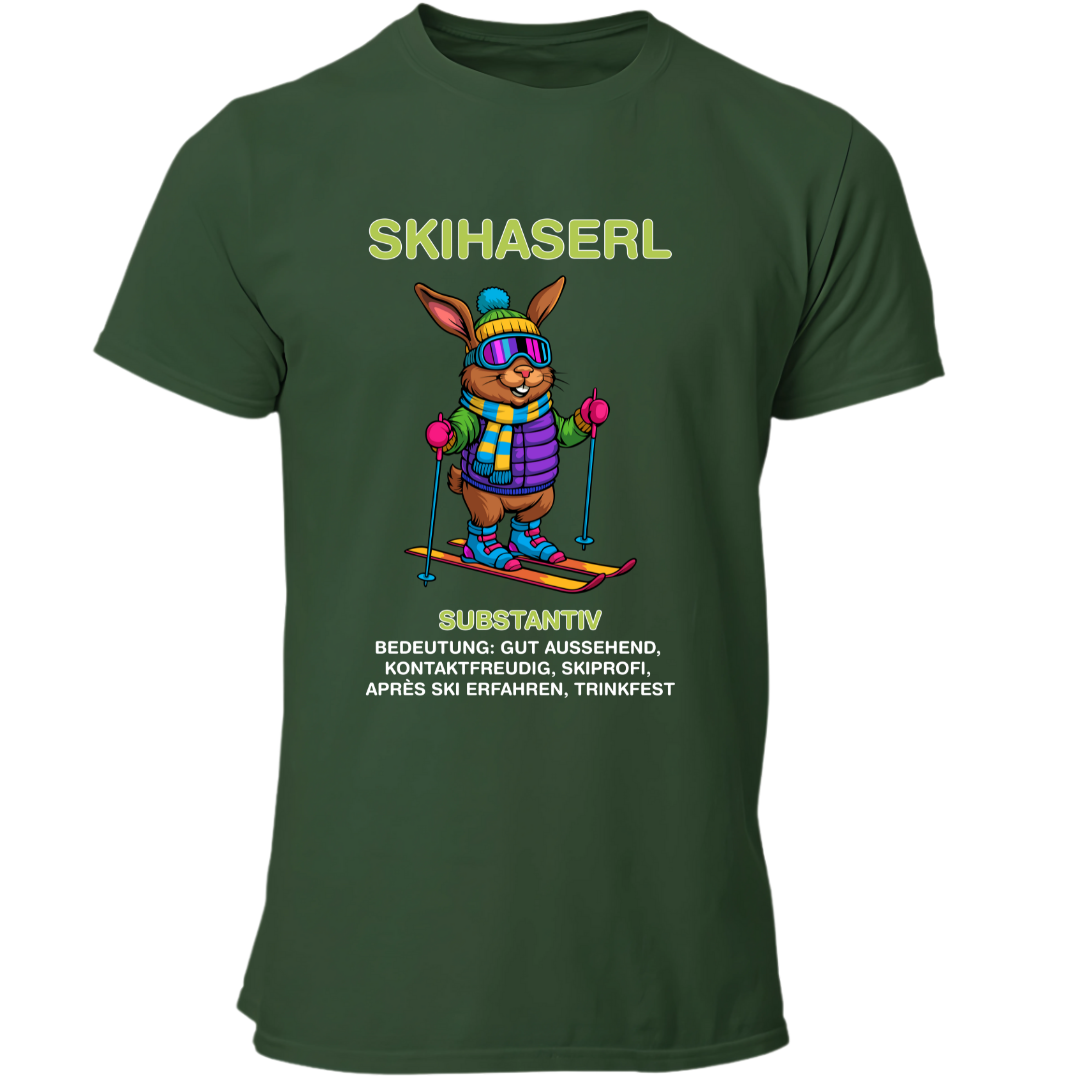 Skihaserl Bedeutung | Premium T Shirt