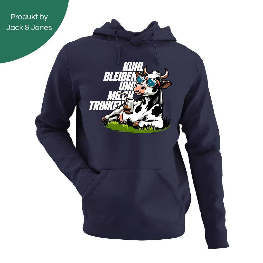 Kuhl bleiben und Milch trinken | Jack & Jones Hoodie