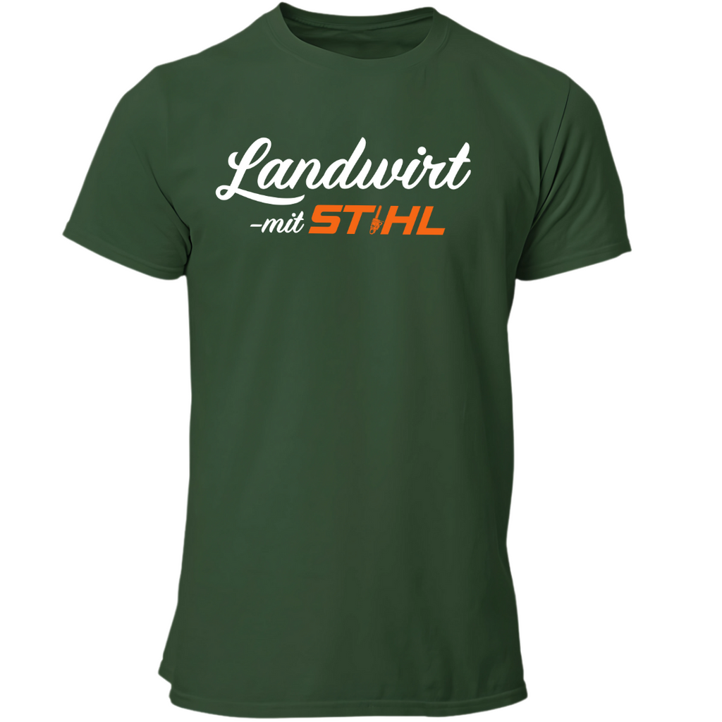 Landwirt mit Stihl | Premium T Shirt