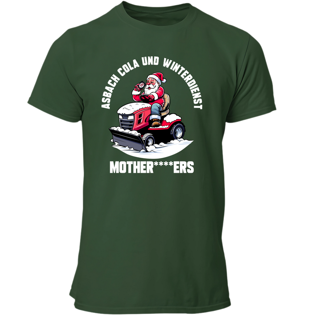 Asbach Cola und Winterdienst Mother****ers | Premium T Shirt