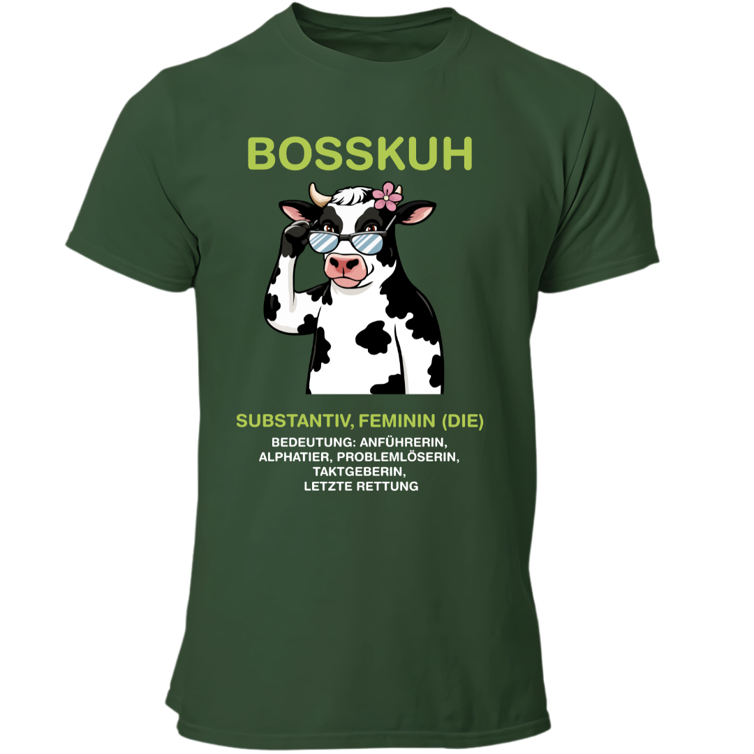 Bosskuh Bedeutung | Premium T Shirt