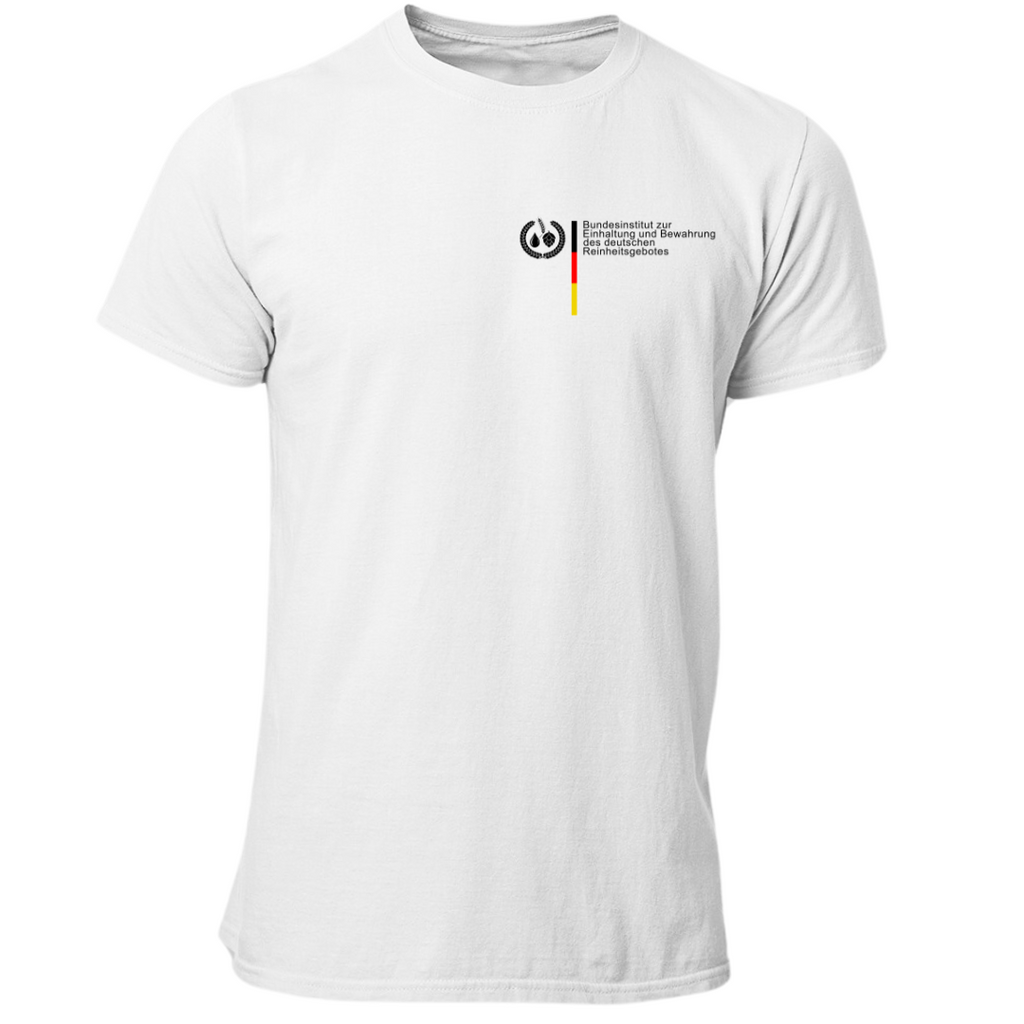 Bundesinstitut deutsches Reinheitsgebot Brustdruck | Premium T Shirt