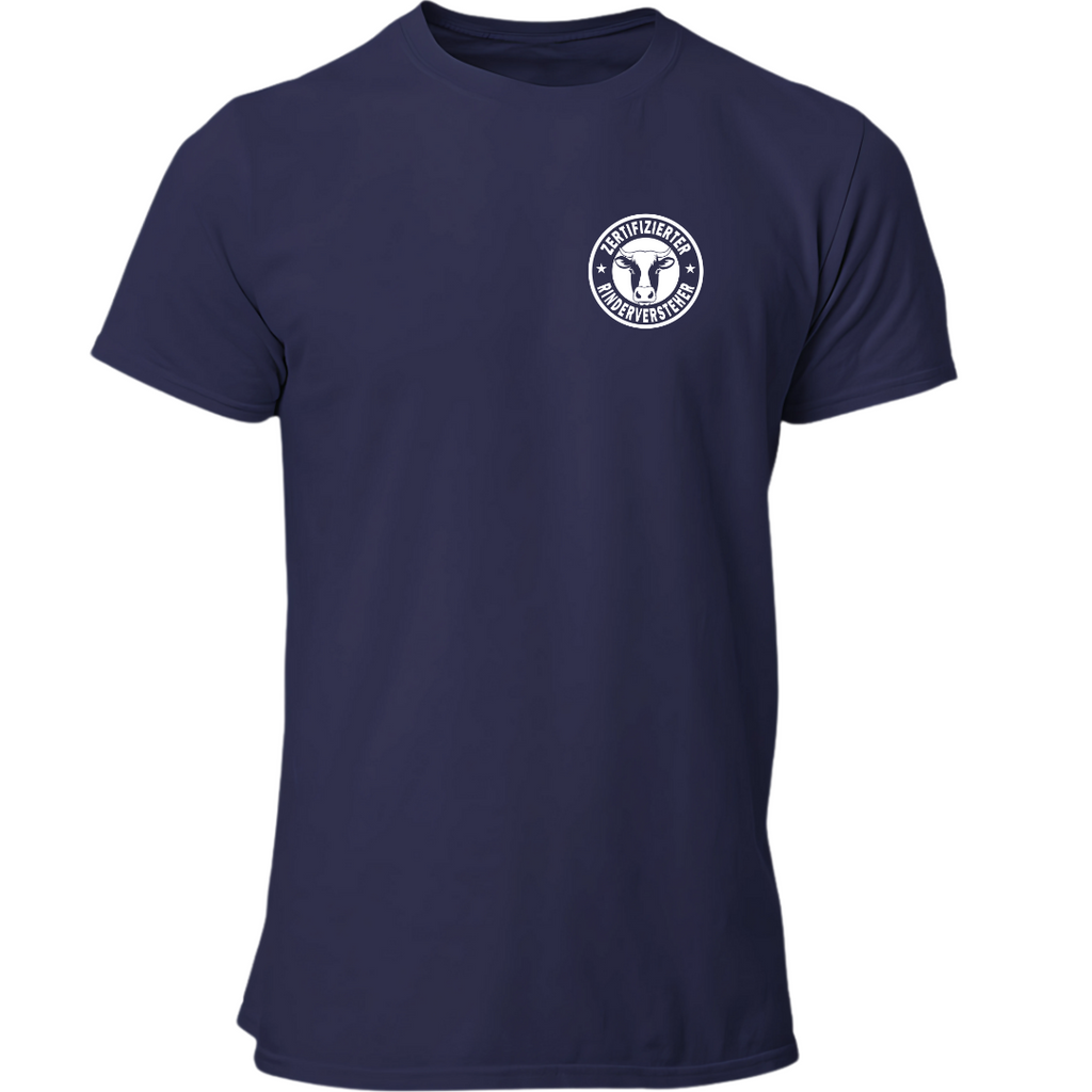 Zertifizierter Rinderversteher Brustdruck | Premium T Shirt