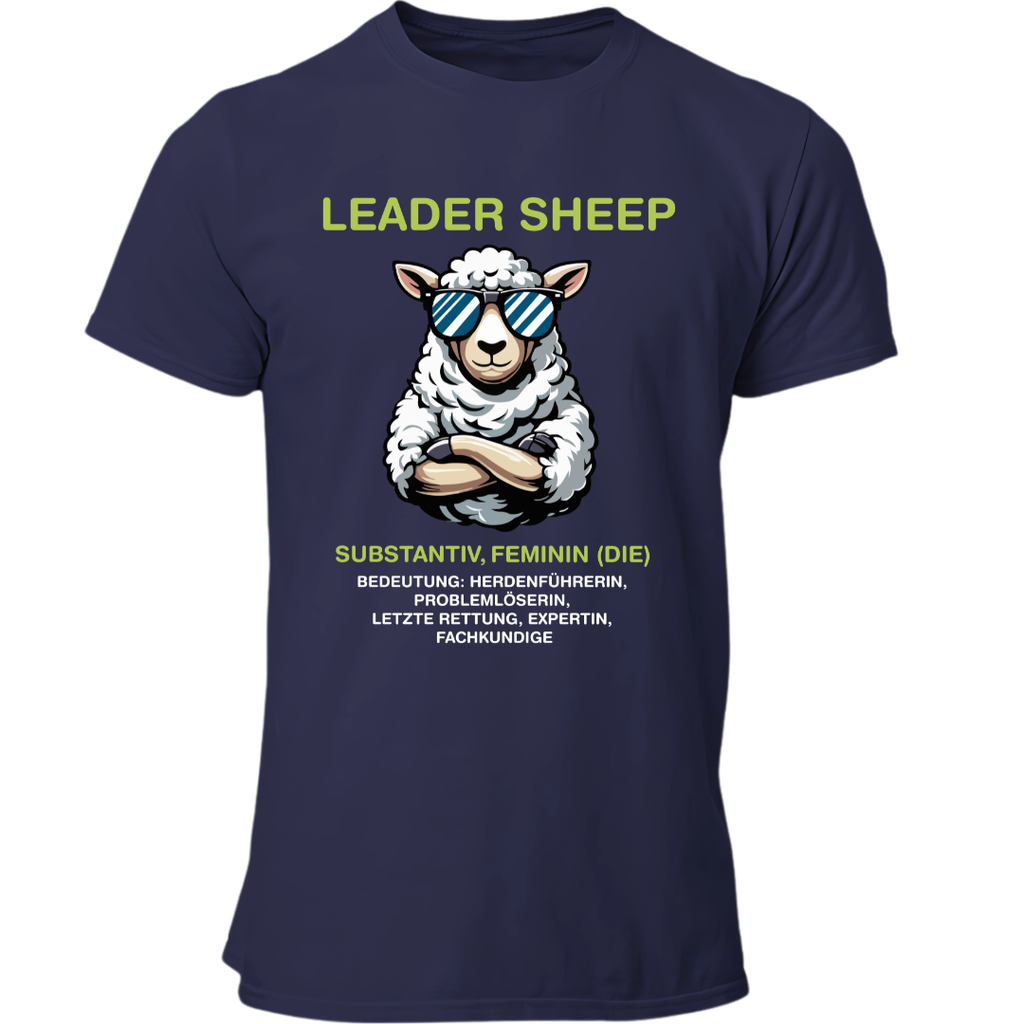 Leader Sheep Bedeutung | Premium T Shirt