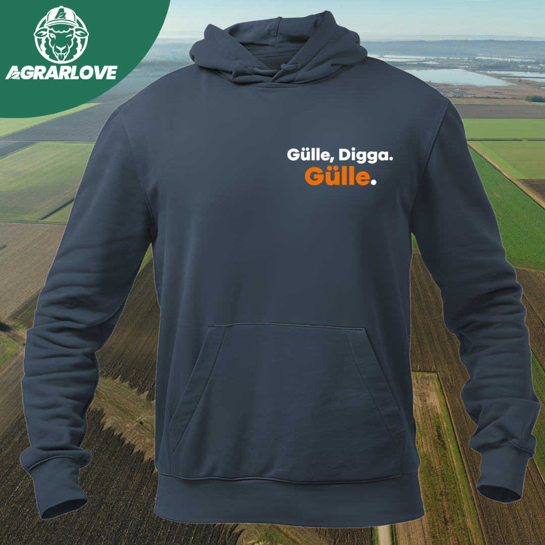 GÜLLE, DIGGA. GÜLLE Brustdruck | Premium Hoodie