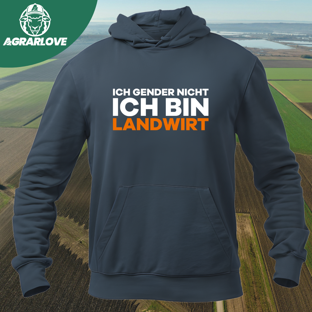 Ich Gender nicht Ich bin Landwirt | Premium Hoodie