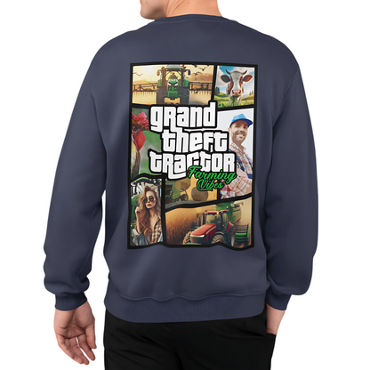 *NEU* Grand Theft "Farming Vibes" Premium *Rückseite* - Sweater