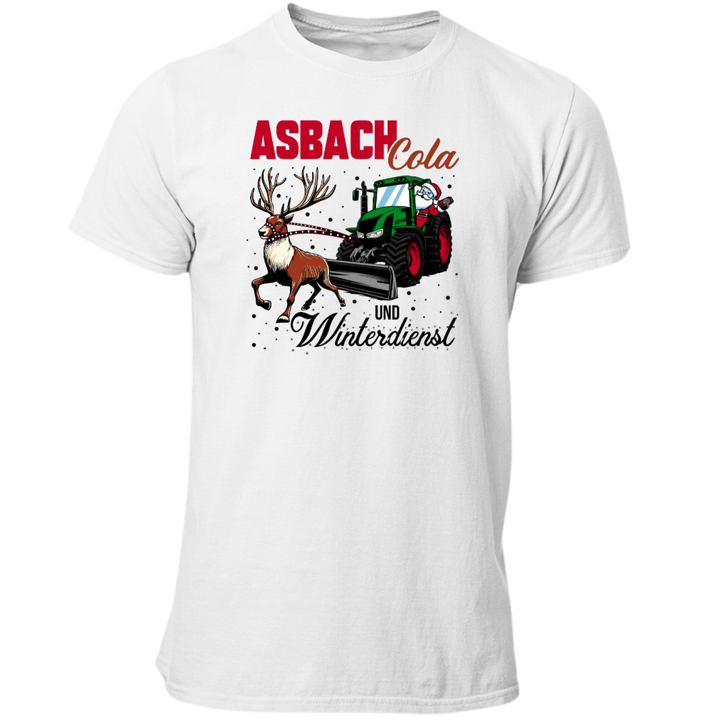 Asbach Cola und Winterdienst | Premium T Shirt