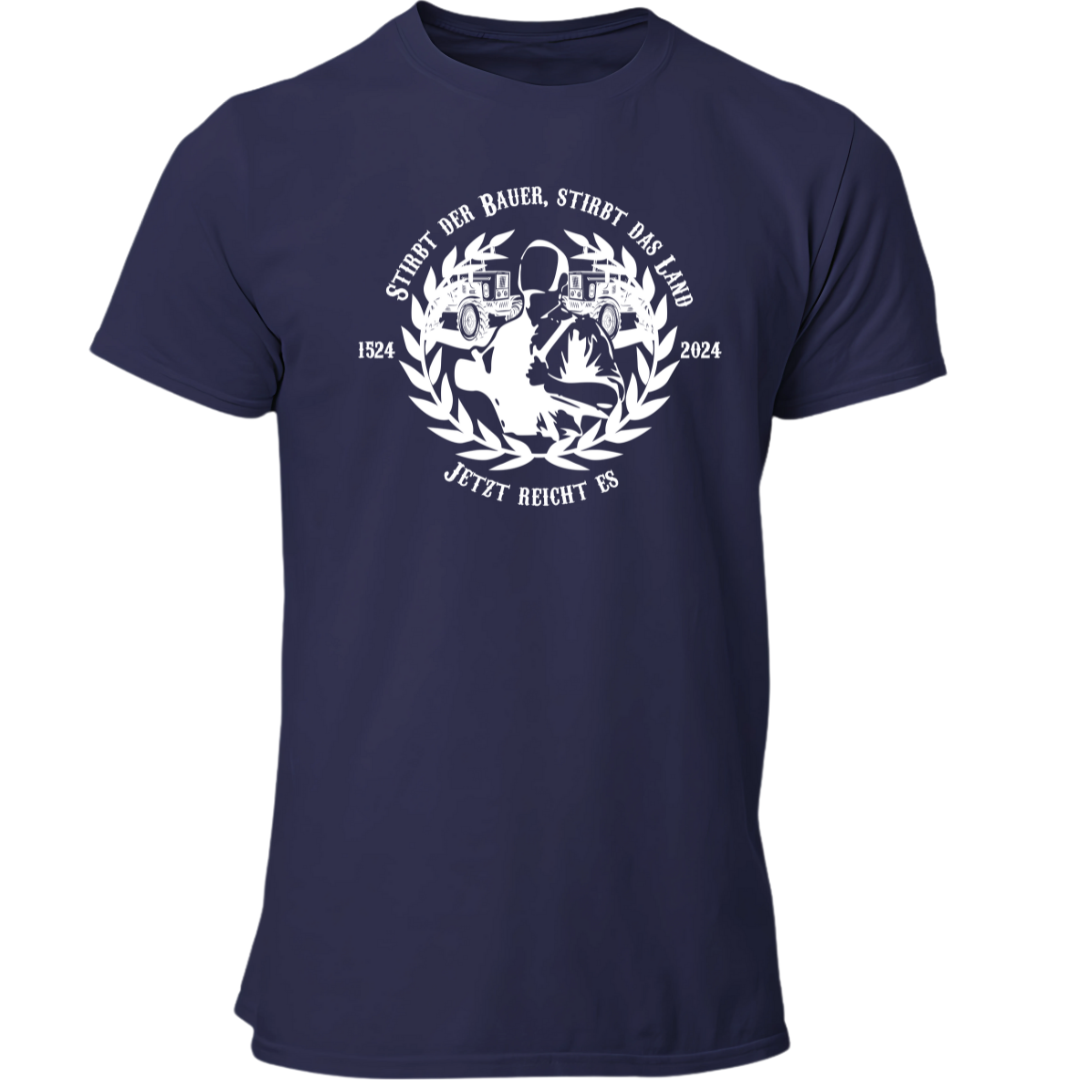 "Stirbt der Bauer, stirbt das Land" Premium - T-Shirt