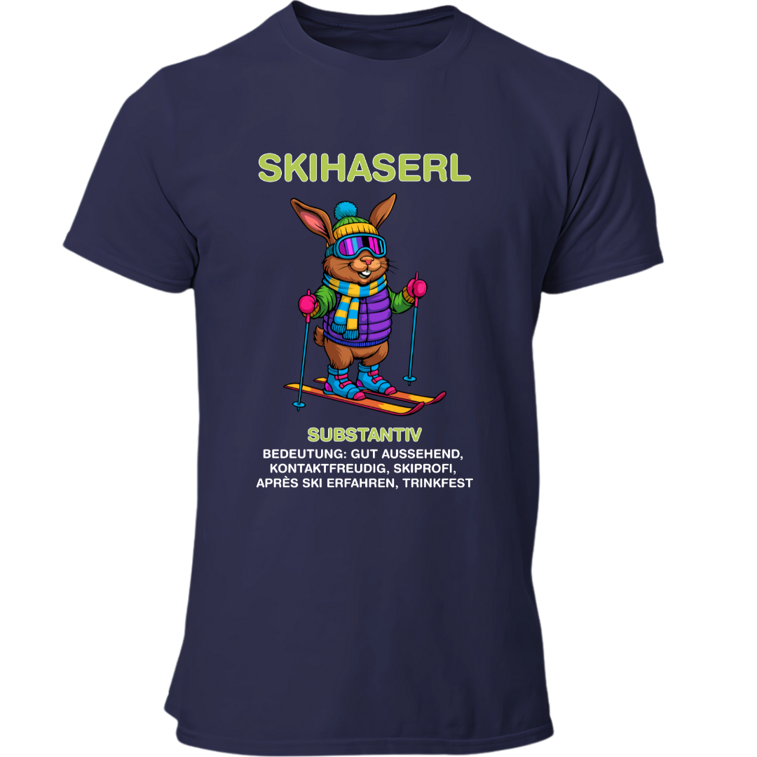 Skihaserl Bedeutung | Premium T Shirt
