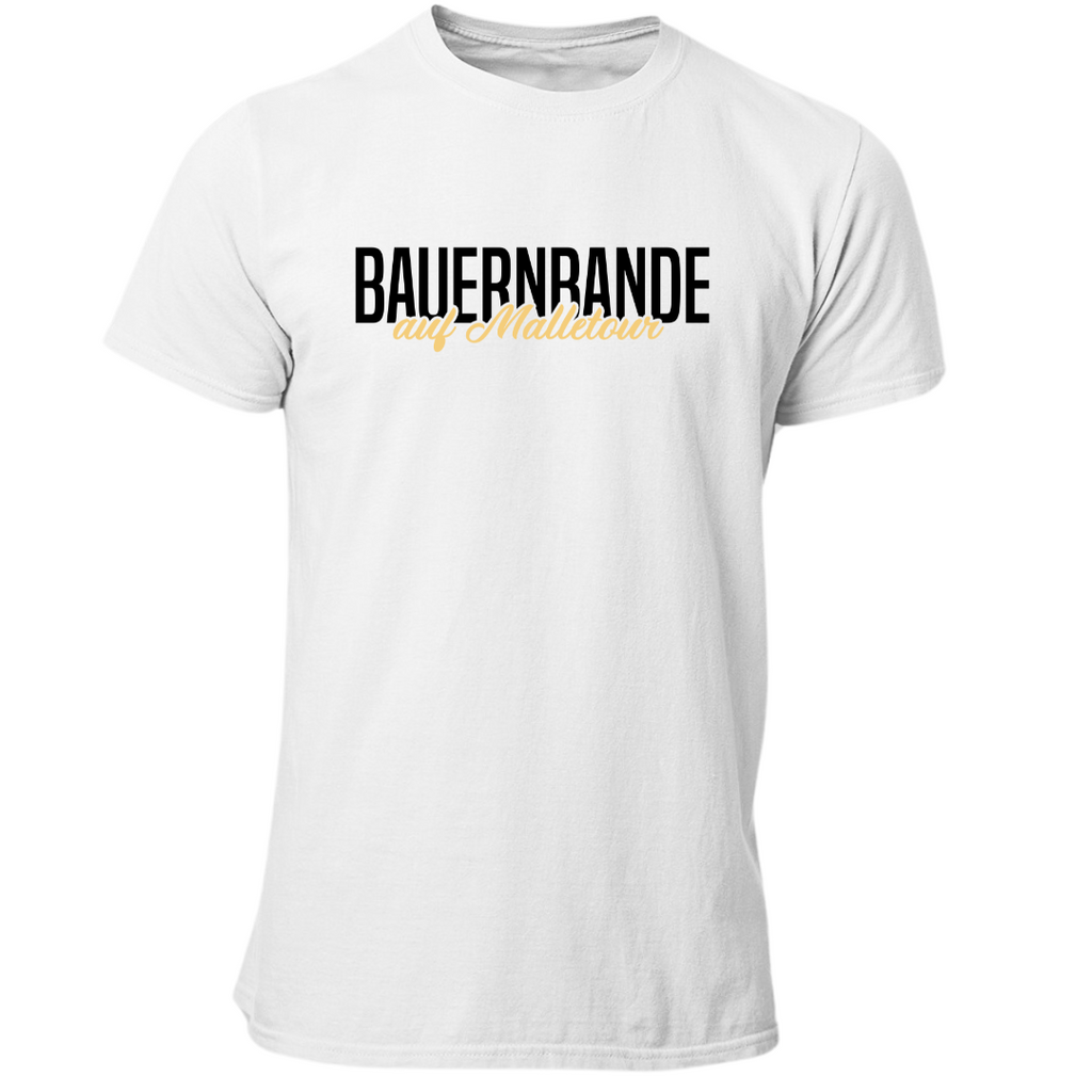 Bauernbande auf Malletour | Premium T Shirt
