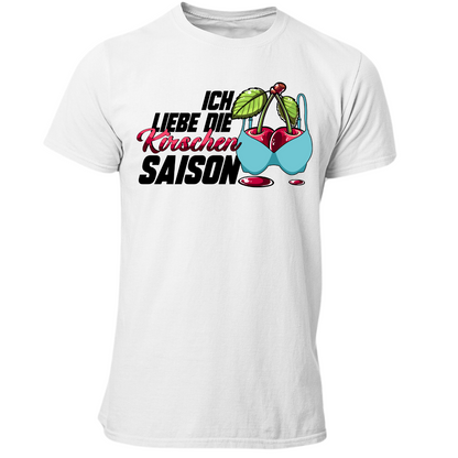 Ich Liebe die Kirschen Saison | Premium T Shirt