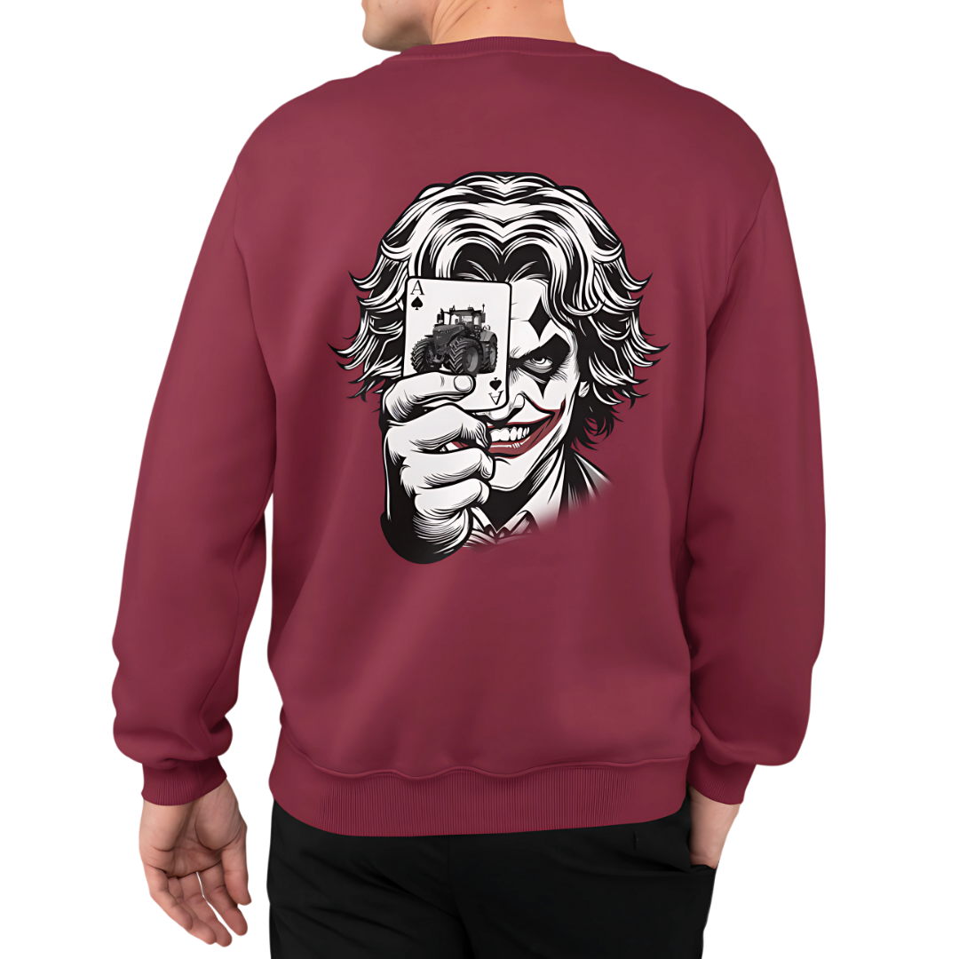 *NEU* Joker Motiv *Rückseite* Premium - Sweater