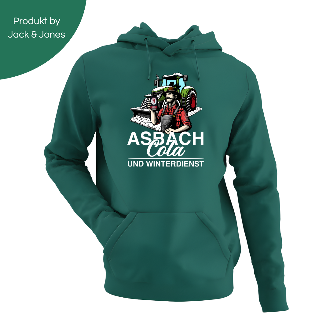 Asbach Cola und Winterdienst Rote Felgen Edition | Jack & Jones Hoodie