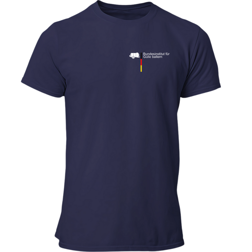 Bundesinstitut Gülle ballern Brustdruck | Premium T Shirt