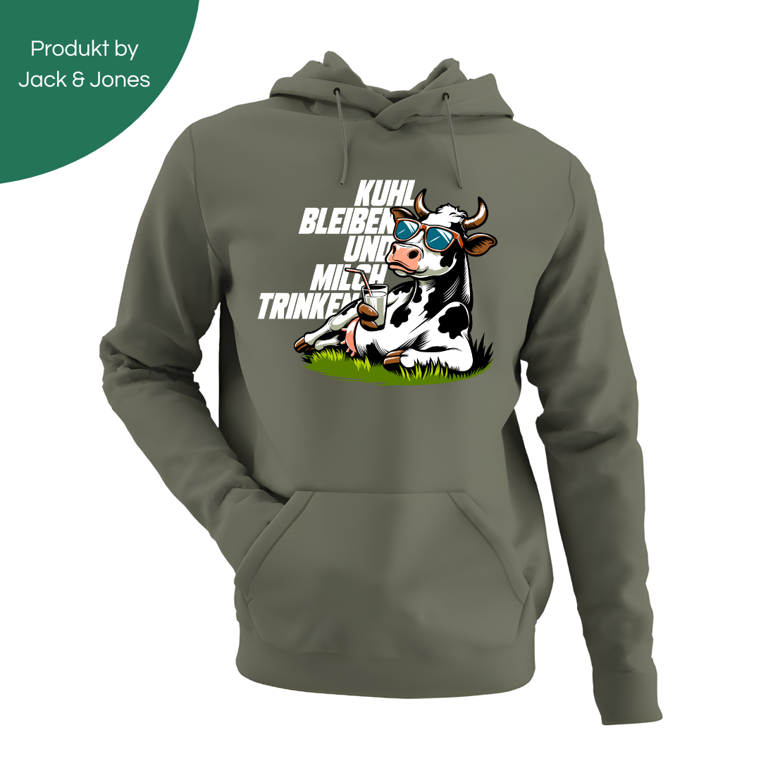 Kuhl bleiben und Milch trinken | Jack & Jones Hoodie