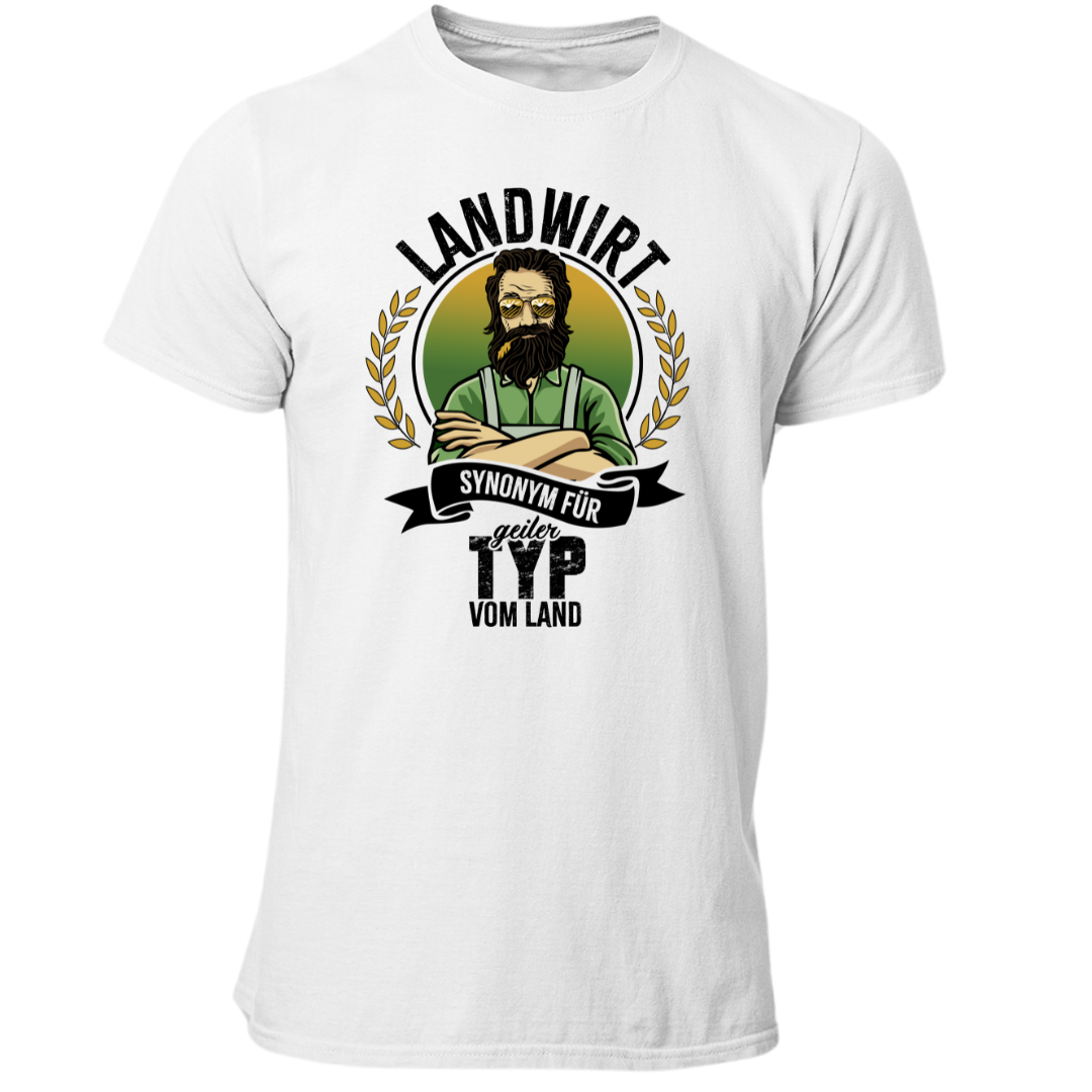 *NEU* Geiler Typ vom Land Premium - T-Shirt