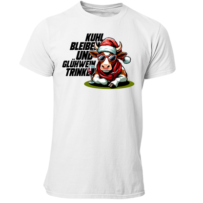 Kuhl bleiben und Glühwein trinken | Premium T Shirt