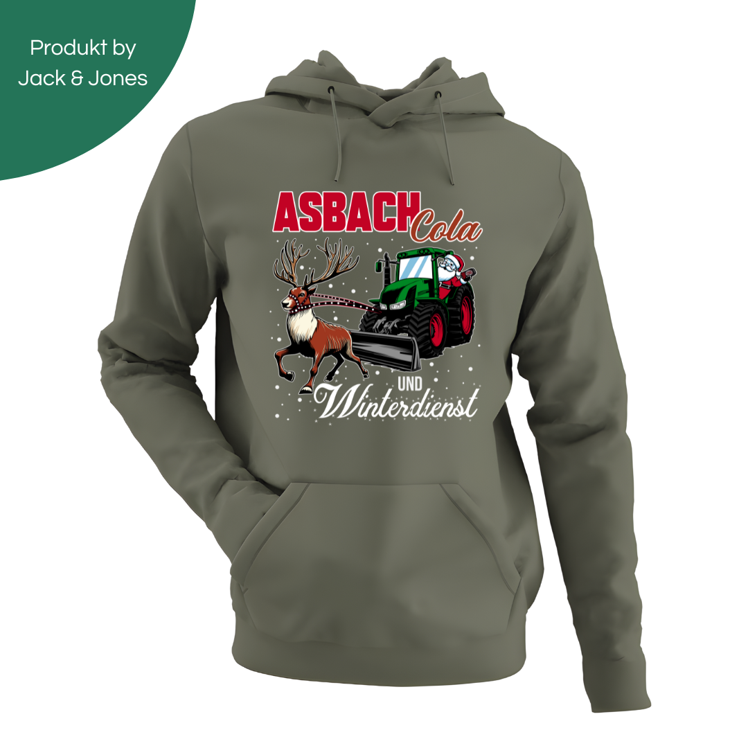 Asbach Cola und Winterdienst | Jack & Jones Hoodie
