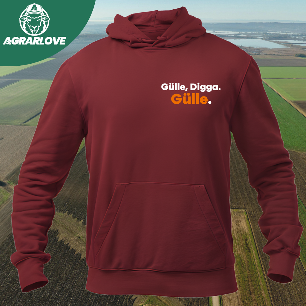 GÜLLE, DIGGA. GÜLLE Brustdruck | Premium Hoodie