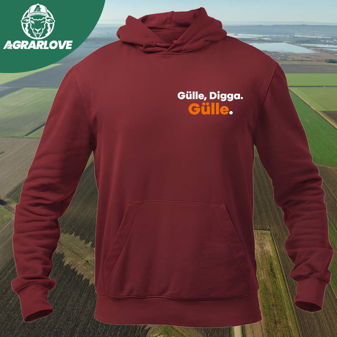 GÜLLE, DIGGA. GÜLLE Brustdruck | Premium Hoodie