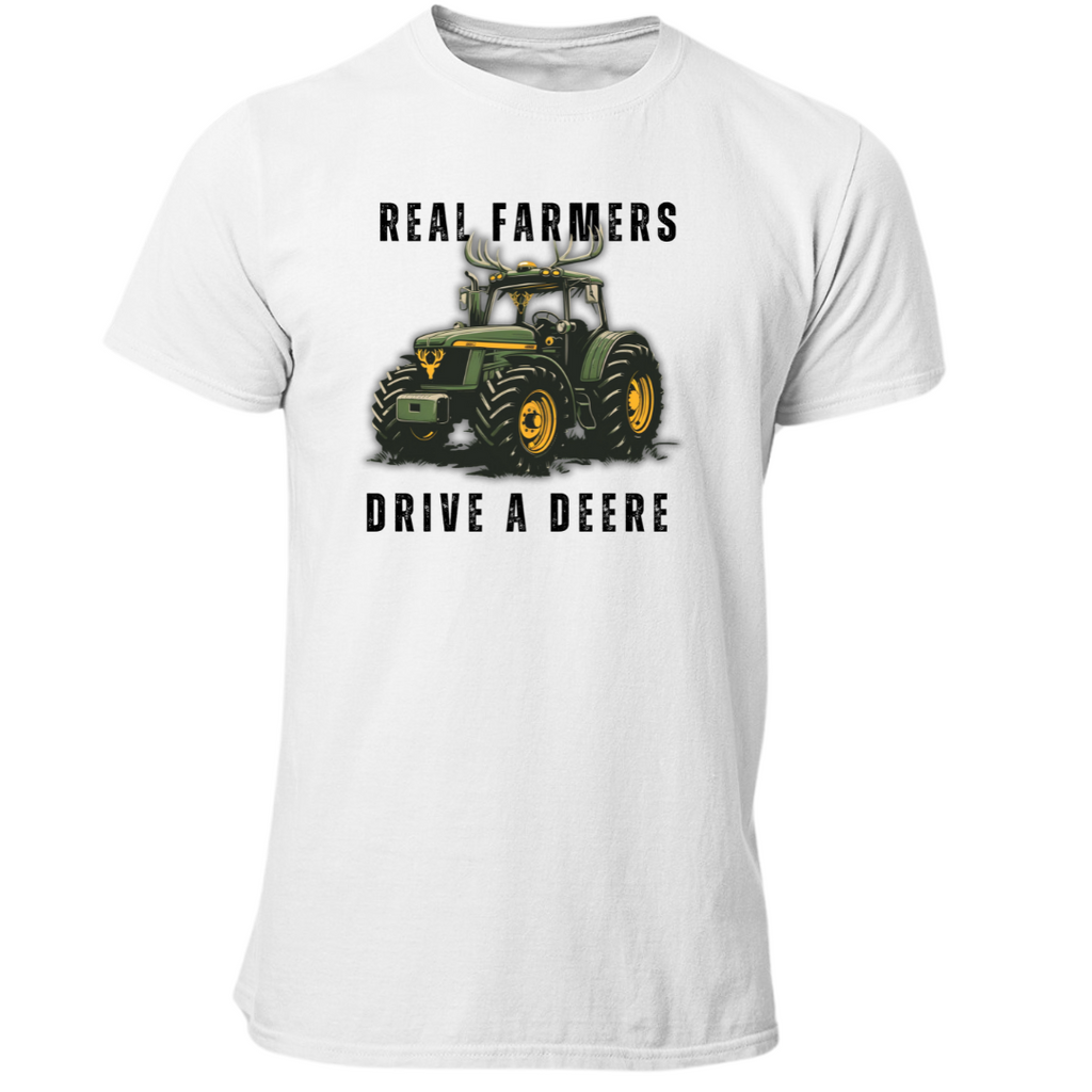 Real Farmers Drive a Deere | Premium T Shirt