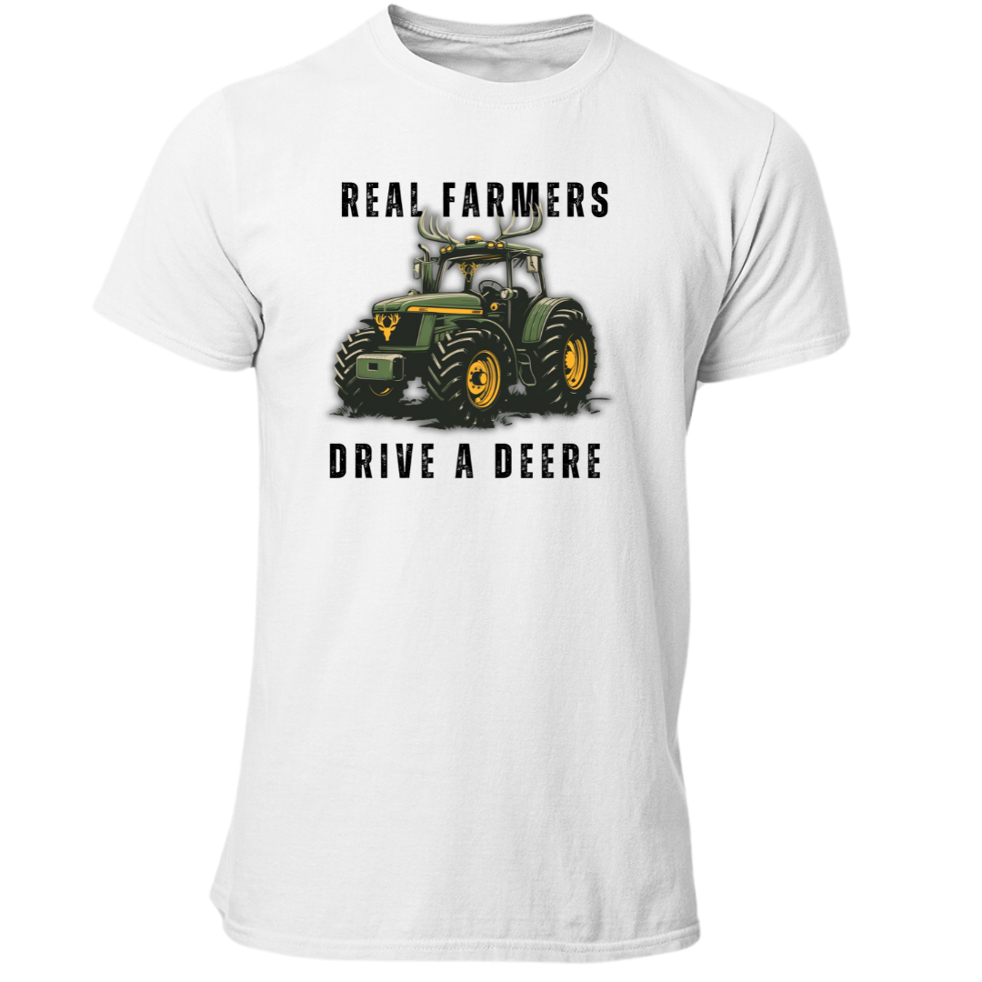 *NEU* Real Farmers Drive a Deere Premium - T-Shirt