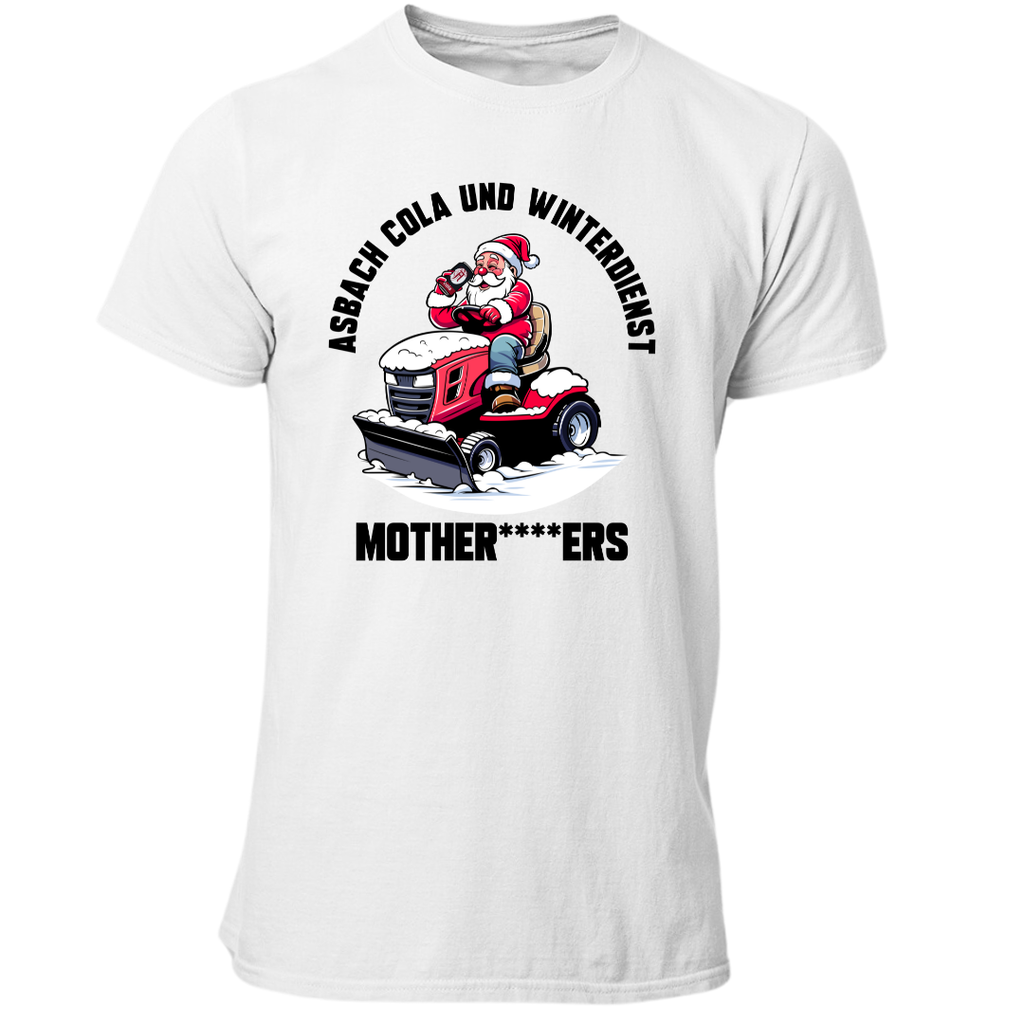 Asbach Cola und Winterdienst Mother****ers | Premium T Shirt