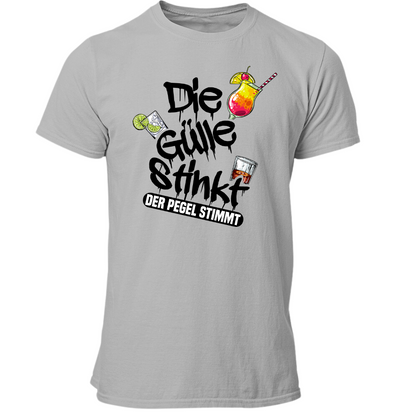 Die Gülle stinkt, der Pegel stimmt | Premium T Shirt