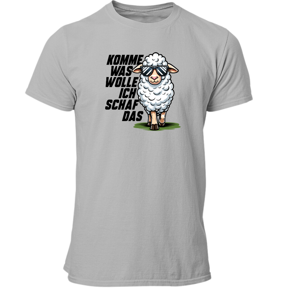 Komme was Wolle ich Schaf das | Premium T Shirt