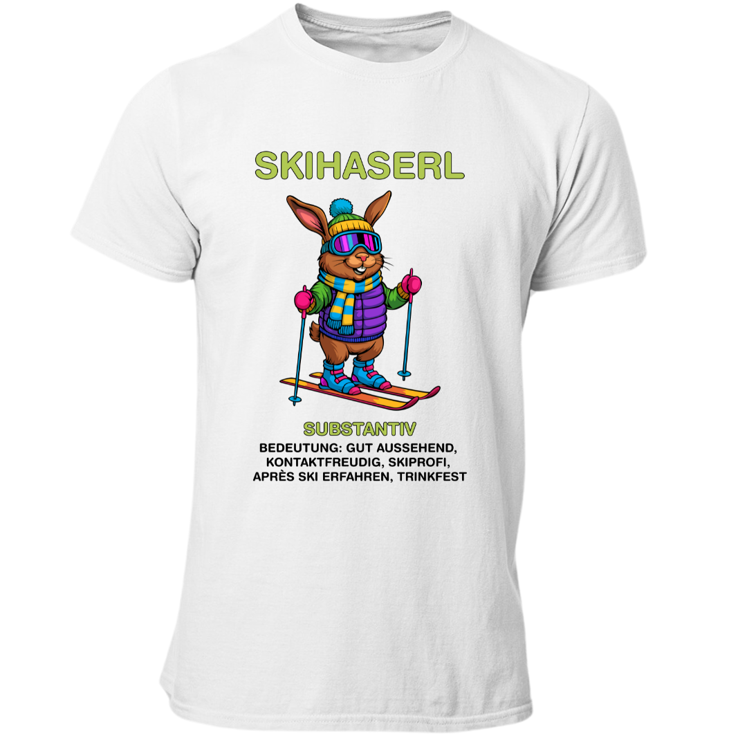 Skihaserl Bedeutung | Premium T Shirt
