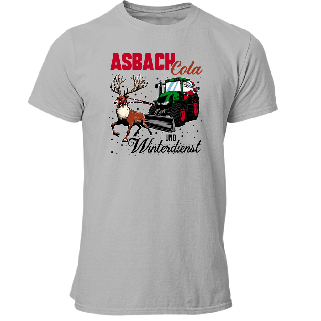 Asbach Cola und Winterdienst | Premium T Shirt