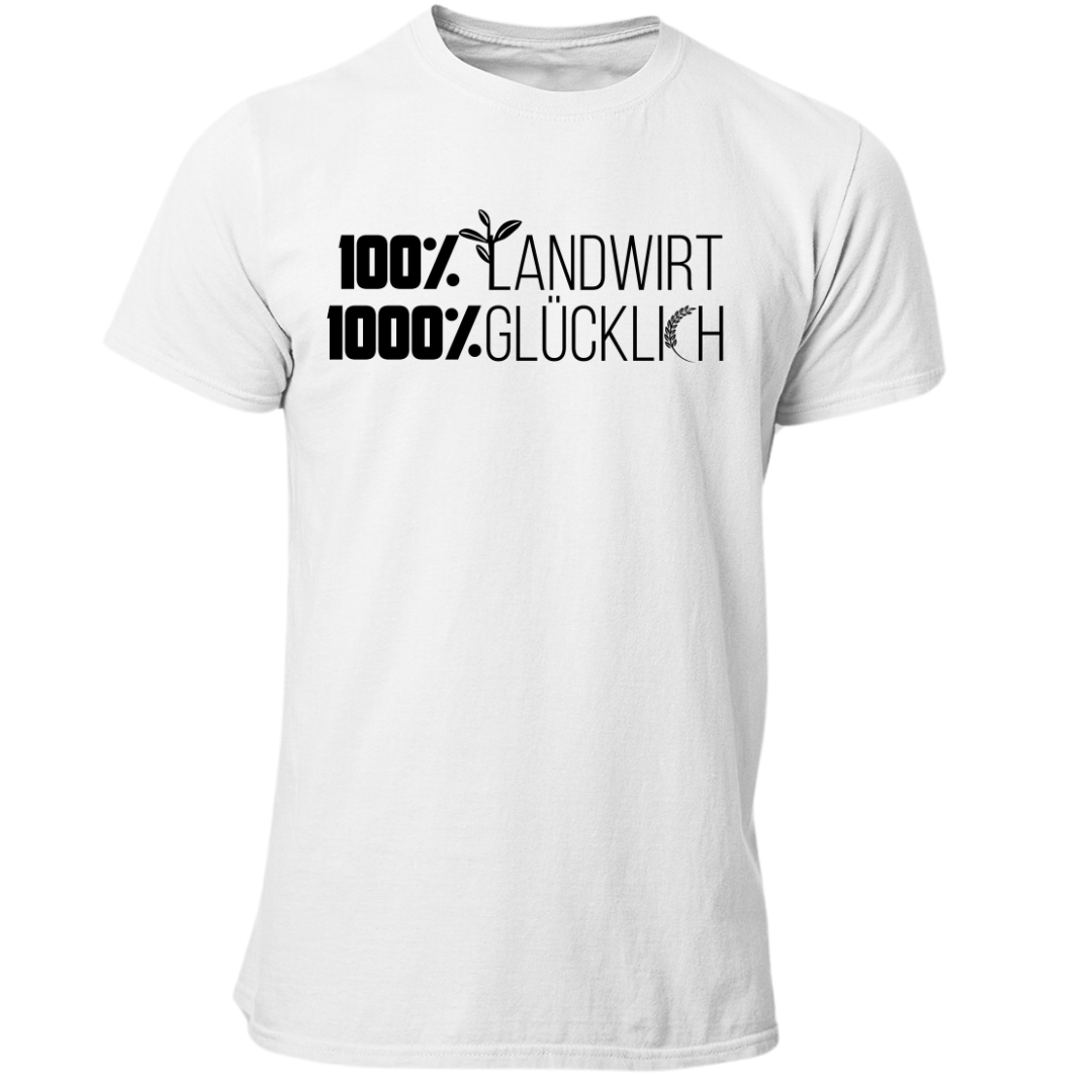 100% Landwirt Premium - T-Shirt