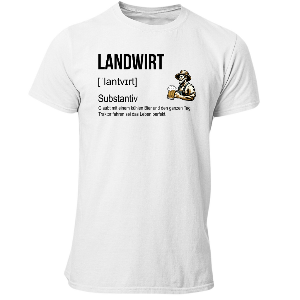 Definition "Landwirt" | Premium T Shirt