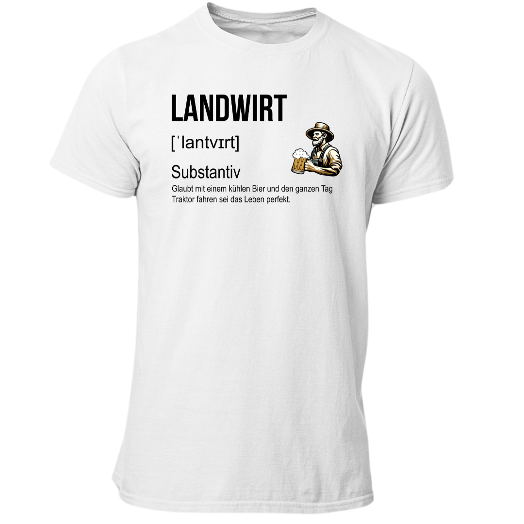 *NEU* Definition "Landwirt" Premium - T-Shirt