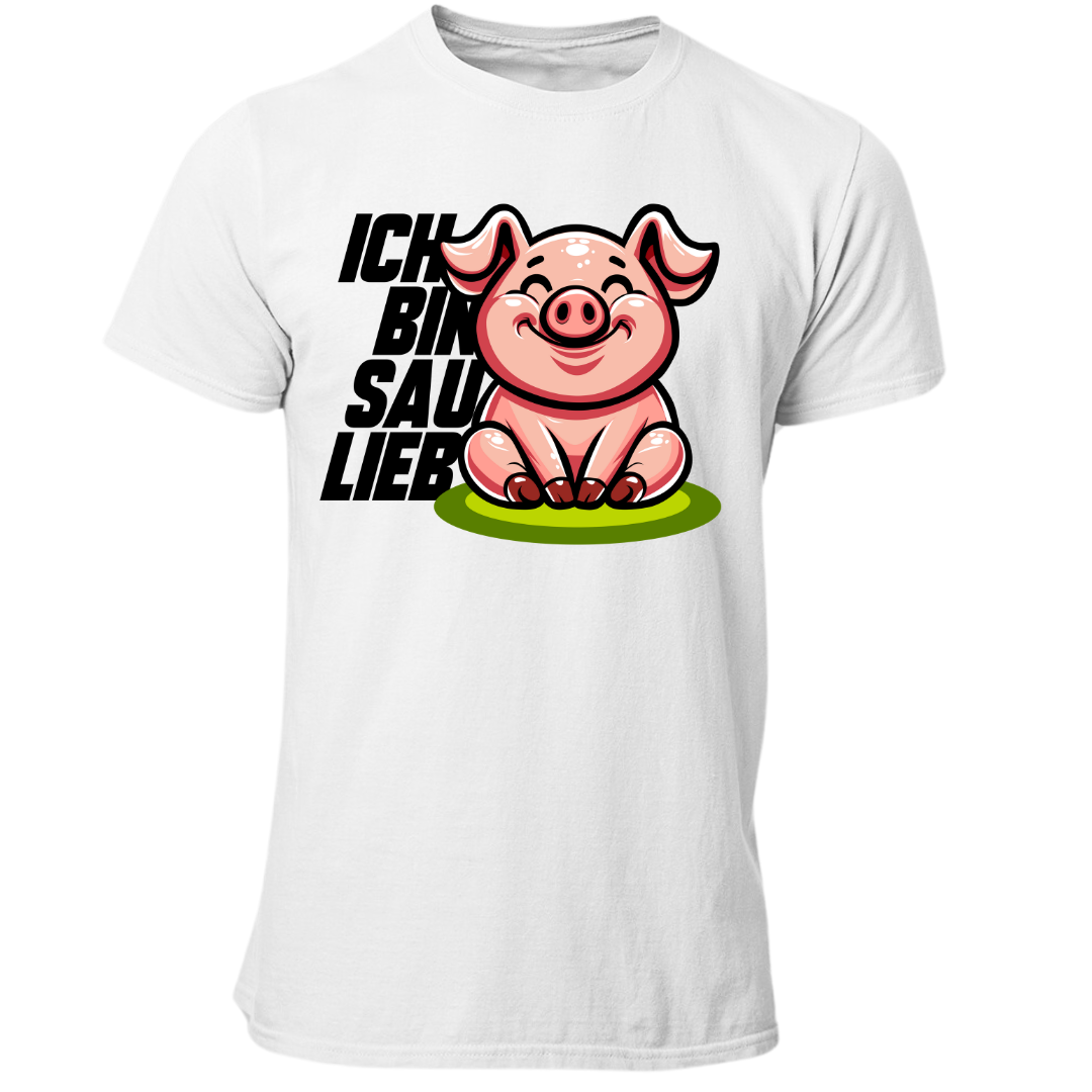 Ich bin Sau Lieb | Premium T Shirt