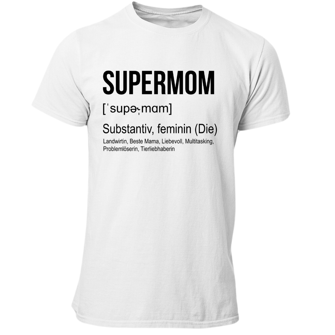 Supermom Definition | Premium T Shirt