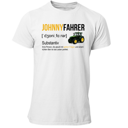 *NEU* #2 Definition "Johnnyfahrer" Premium - T-Shirt