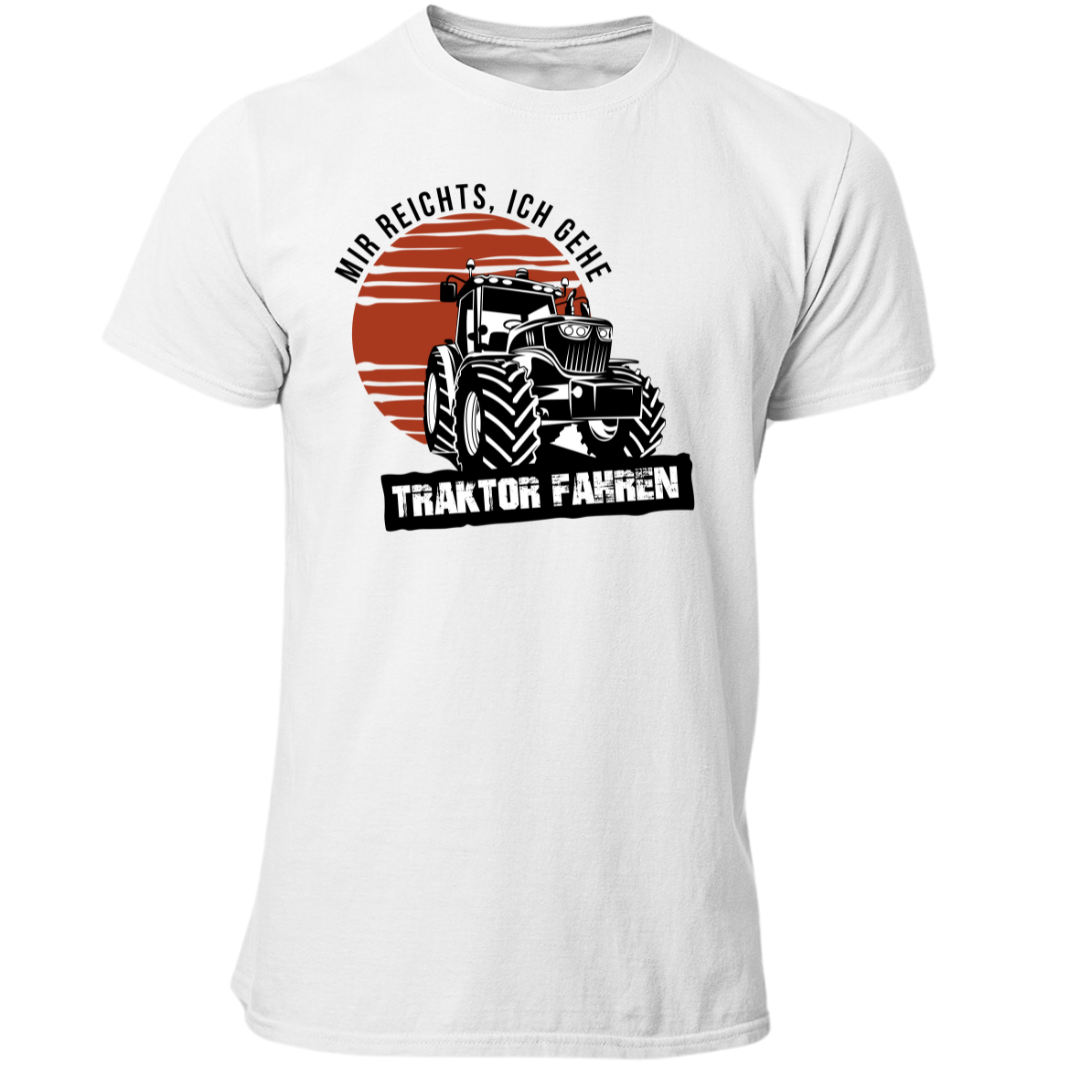 *NEU* Mir reichts Ich gehe Traktor fahren Premium - T-Shirt