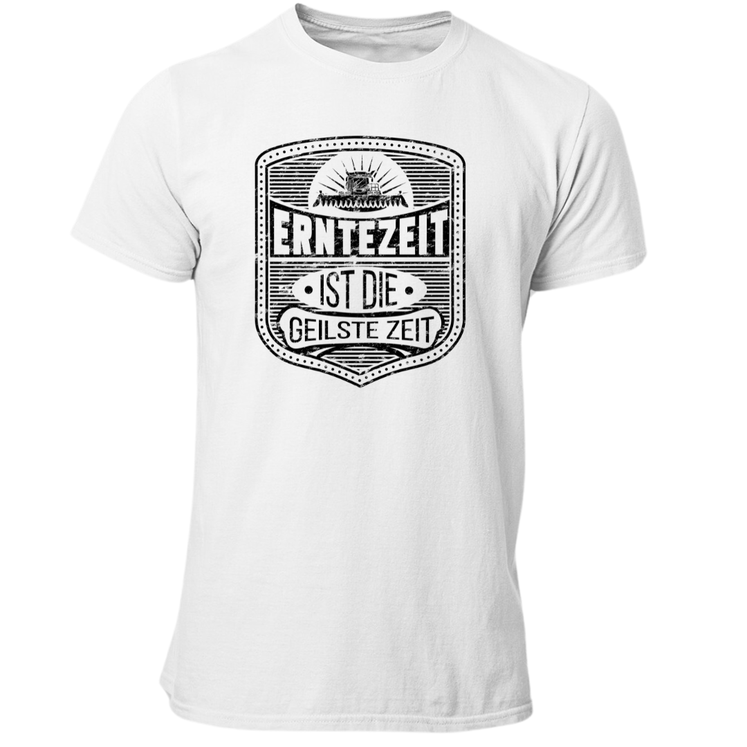 *NEU* Erntezeit Geilste Zeit Premium - T-Shirt