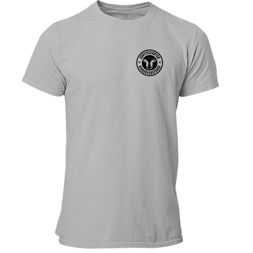 Zertifizierter Rinderversteher Brustdruck | Premium T Shirt